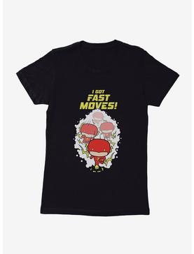 DC Comics Chibi The Flash Fast Moves Womens T-Shirt, , hi-res