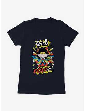 DC Comics Chibi Wonder Woman Girl Power Womens T-Shirt, MIDNIGHT NAVY, hi-res
