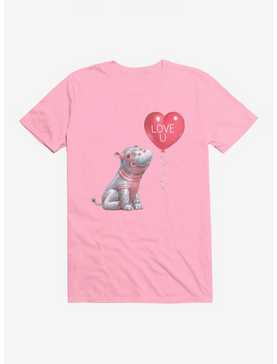 Fiona The Hippo Valentine's Day Love U T-Shirt, , hi-res