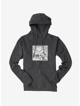 Plus Size Fiona The Hippo Valentine's Day Cloud Sketch Hoodie, , hi-res