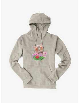 Fiona The Hippo Valentine's Day Flowers Hoodie, , hi-res