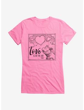 Fiona The Hippo Valentine'S Day Cloud Sketch Girls T-Shirt, , hi-res
