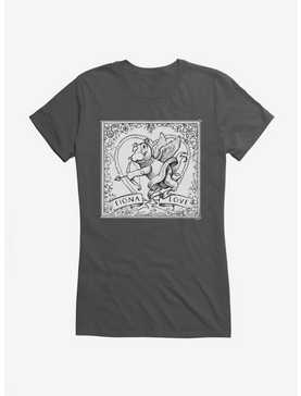 Fiona The Hippo Valentine'S Day Cupid Sketch Girls T-Shirt, , hi-res