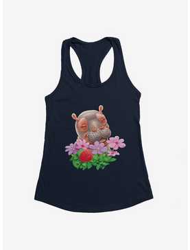 Fiona The Hippo Valentine'S Day Flowers Girls Tank, , hi-res