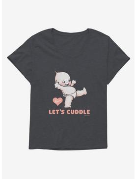 Kewpie Lets Cuddle Girls T-Shirt Plus Size, CHARCOAL HEATHER, hi-res