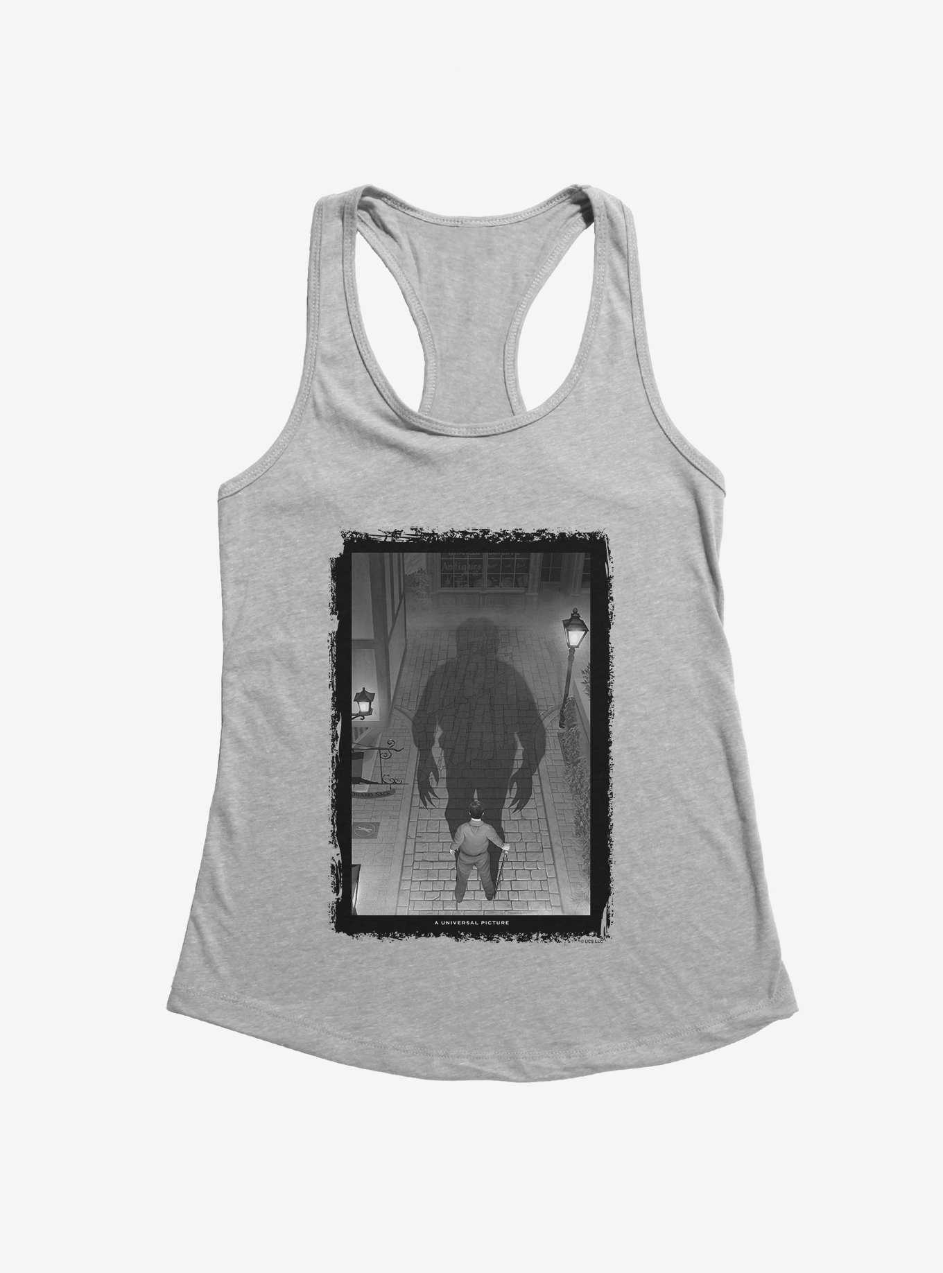The Wolf Man Black And White Inner Wolf Girls Tank, , hi-res