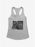 The Wolf Man Black And White Movie Poster Girls Tank, HEATHER, hi-res