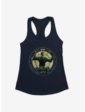 The Wolf Man Moon Phases Girls Tank, MIDNIGHT NAVY, hi-res