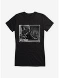The Wolf Man Black And White Movie Poster Girls T-Shirt, BLACK, hi-res