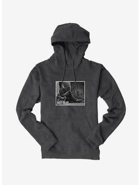 The Wolf Man Black And White Movie Poster Hoodie, CHARCOAL HEATHER, hi-res