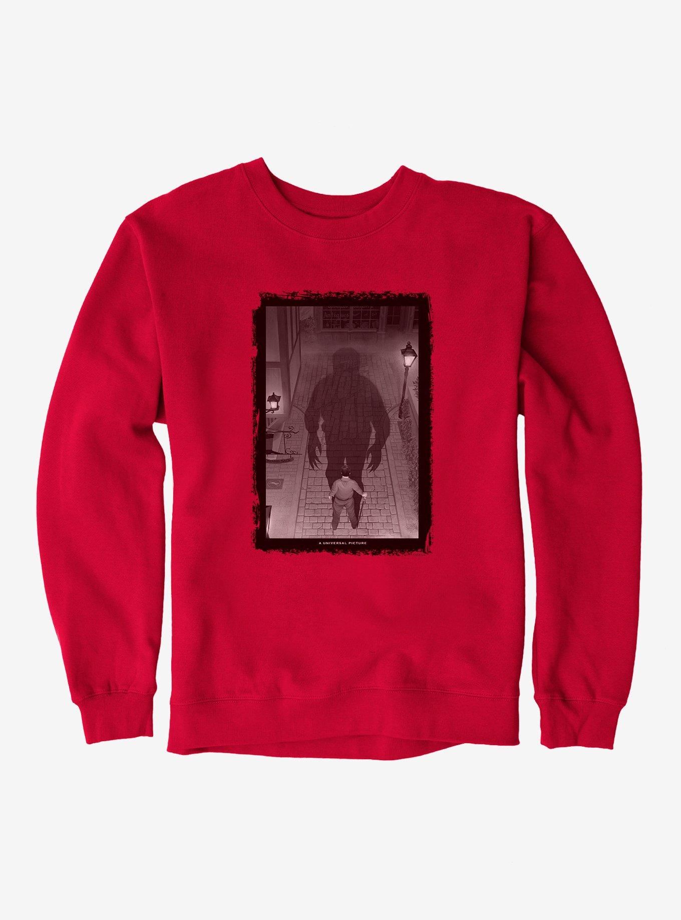 The Wolf Man Black And White Inner Wolf Sweatshirt, , hi-res