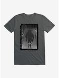 The Wolf Man Black And White Inner Wolf T-Shirt, CHARCOAL, hi-res