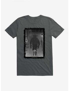 The Wolf Man Black And White Inner Wolf T-Shirt, CHARCOAL, hi-res
