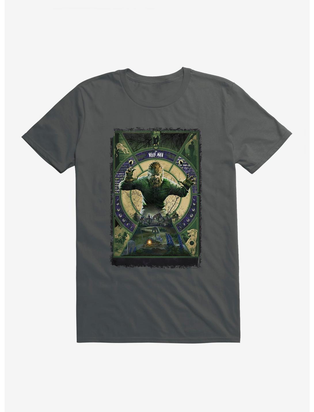 The Wolf Man Graveyard T-Shirt, CHARCOAL, hi-res