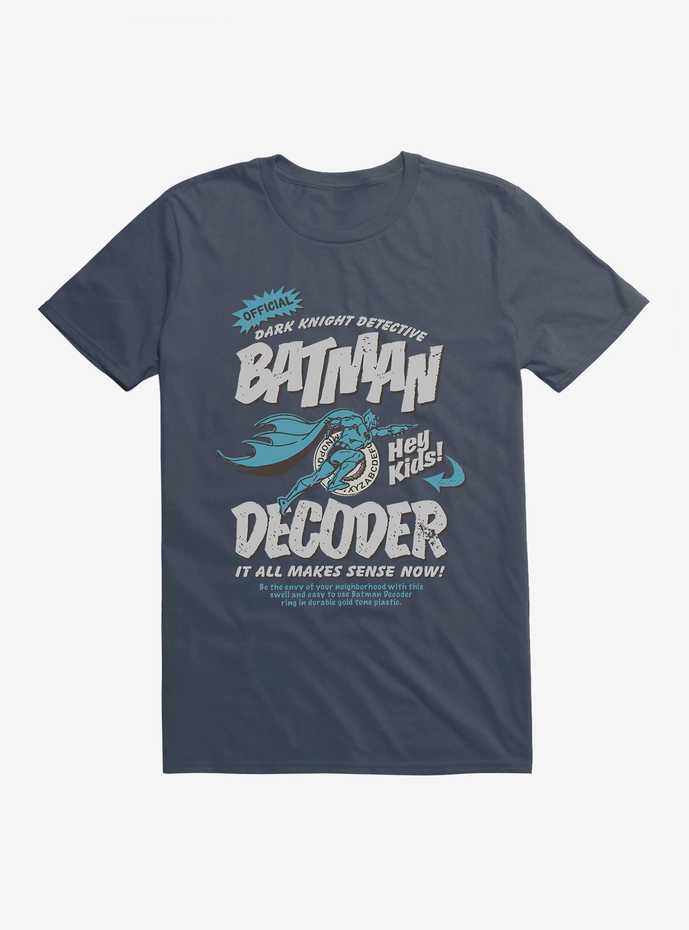 DC Comics Batman Decoder Ad T-Shirt, LAKE, hi-res