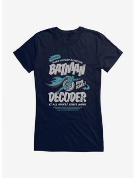 DC Comics Batman Decoder Ad Girls T-Shirt, , hi-res