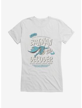 DC Comics Batman Decoder Ad Girls T-Shirt, WHITE, hi-res