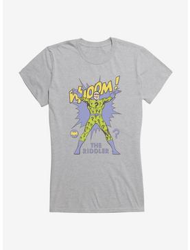DC Comics Batman The Riddler Girls T-Shirt, HEATHER, hi-res