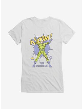 DC Comics Batman The Riddler Girls T-Shirt, WHITE, hi-res