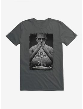 The Mummy Black & White Poster T-Shirt, CHARCOAL, hi-res