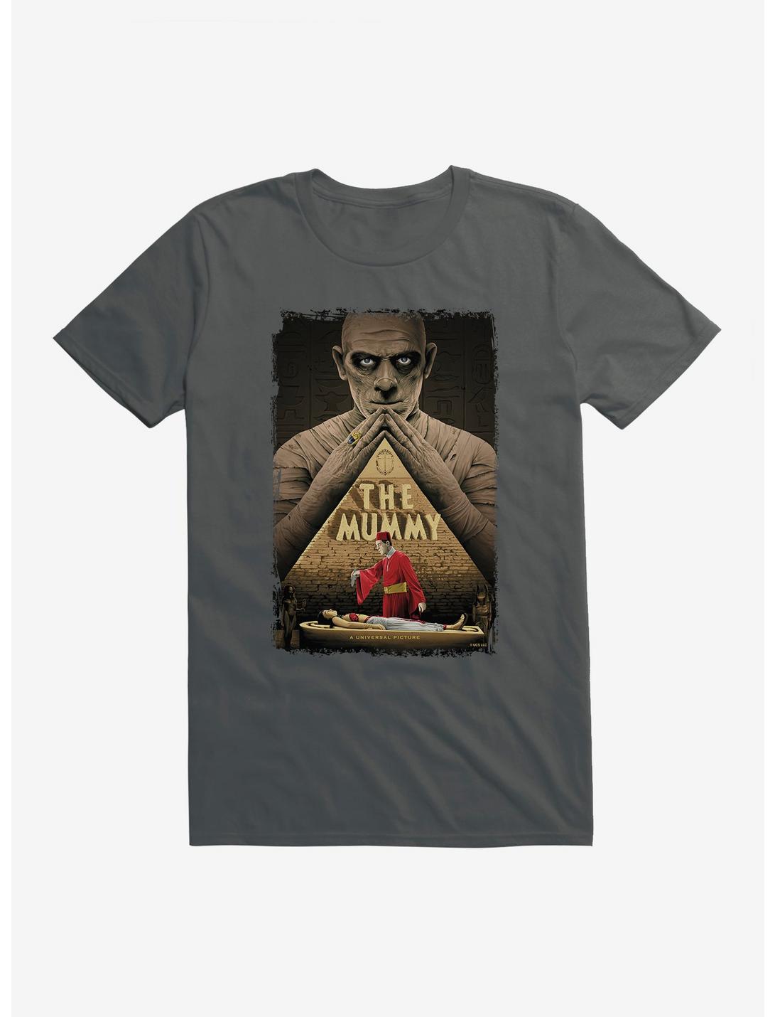 The Mummy Poster T-Shirt, CHARCOAL, hi-res