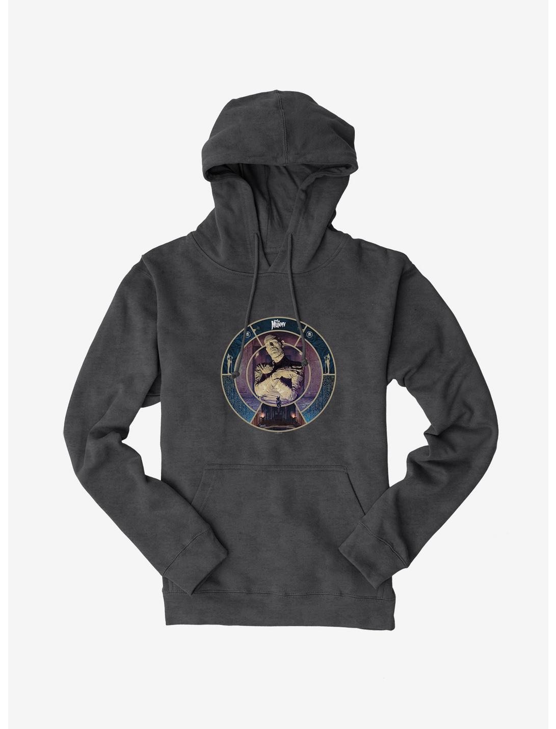 The Mummy Relic Hoodie, CHARCOAL HEATHER, hi-res