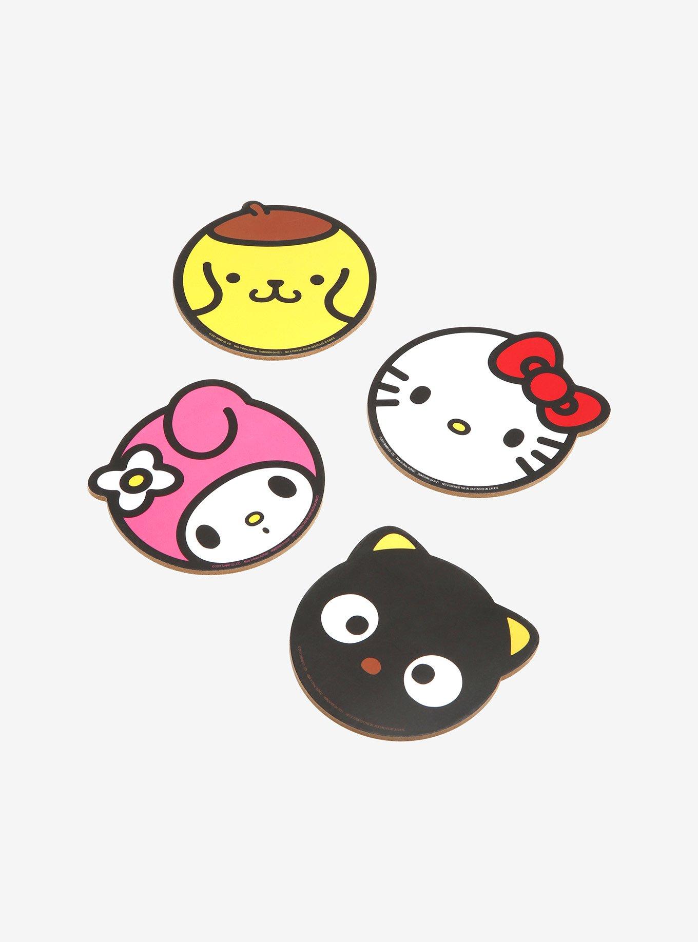 Hello Kitty and Friends Character Set of 4 Coasters