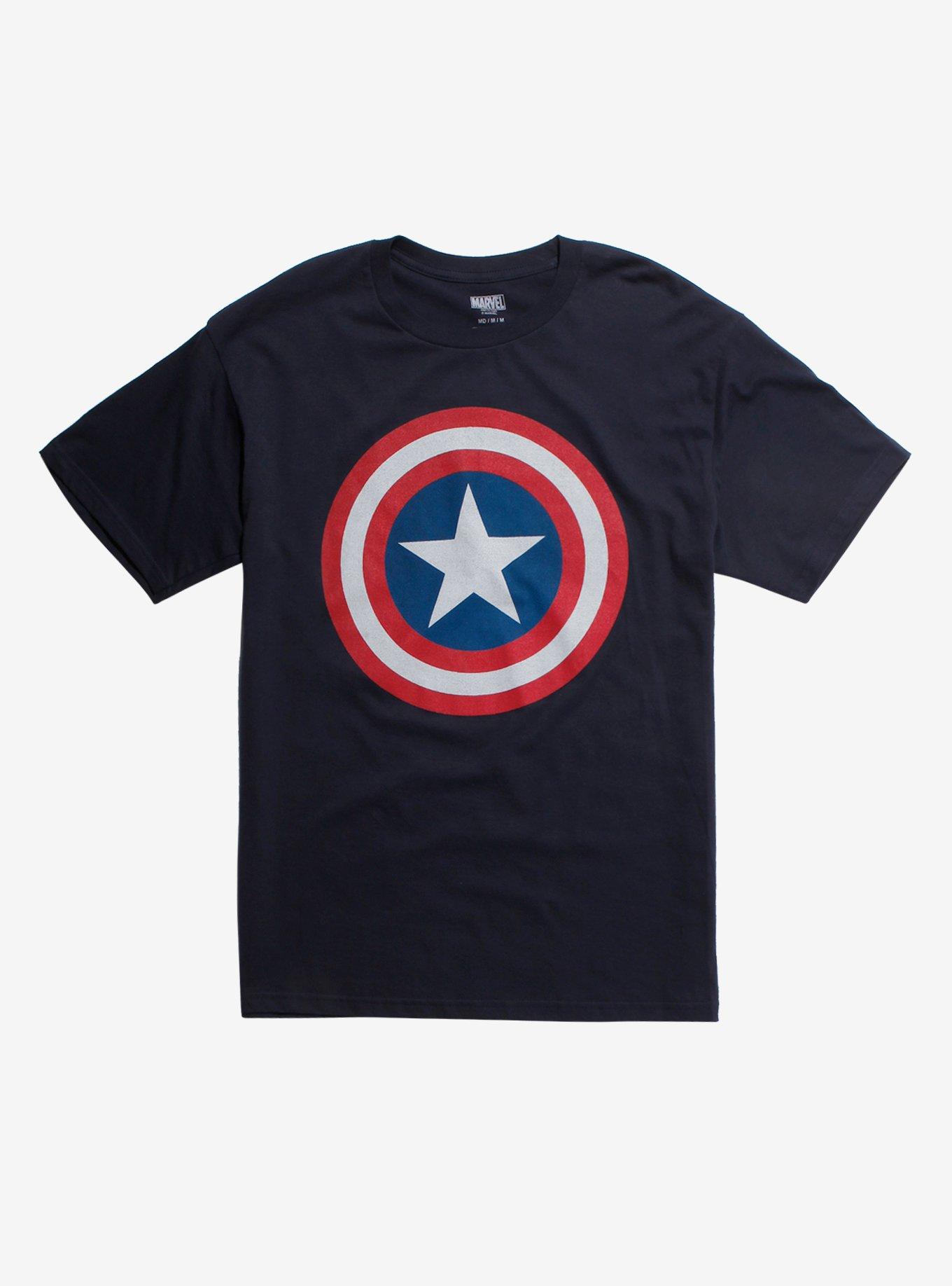 New Marvel Captain America Full body T-Shirt NWT  XL 