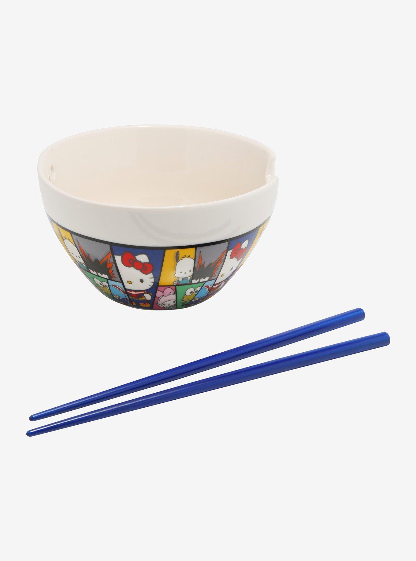 My Hero Academia X Hello Kitty And Friends Ramen Bowl With Chopsticks, , hi-res