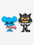 Funko The Simpsons Halloween Pop! Television Itchy & Scratchy (Skeleton) Vinyl Figure Hot Topic Exclusive, , hi-res