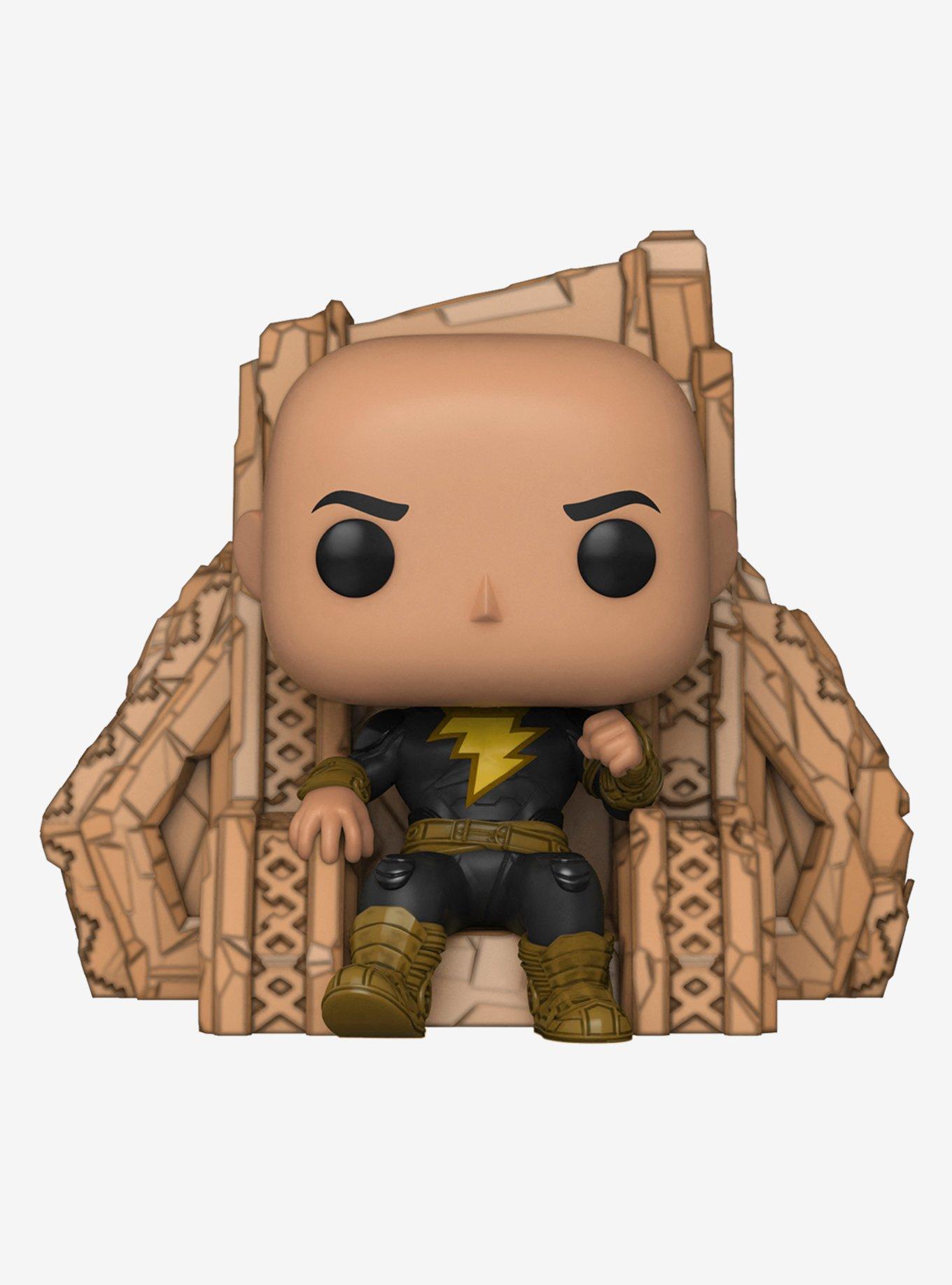 Funko DC Comics Black Adam Pop! Deluxe Black Adam On Throne Vinyl Figure, , hi-res