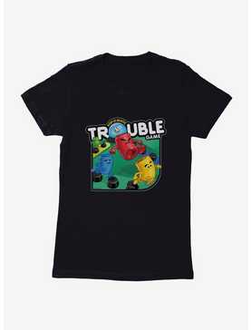 Pop O Matic Trouble Game Logo Womens T-Shirt, , hi-res