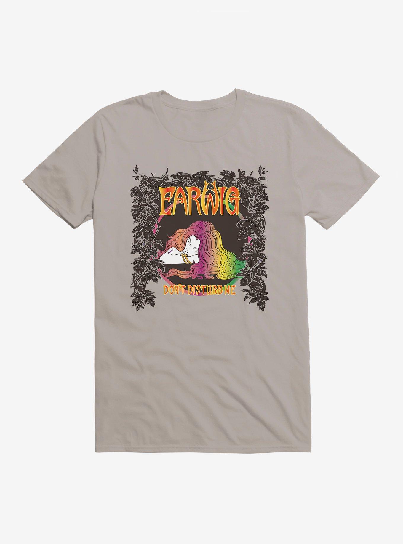 Studio Ghibli Earwig And The Witch Don't Disturb Me Leafs T-Shirt, LIGHT GREY, hi-res