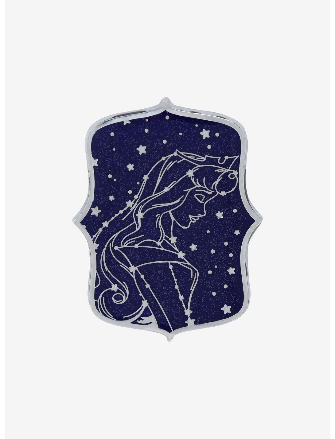 Loungefly Disney Sleeping Beauty Princess Aurora Constellation Enamel Pin - BoxLunch Exclusive, , hi-res