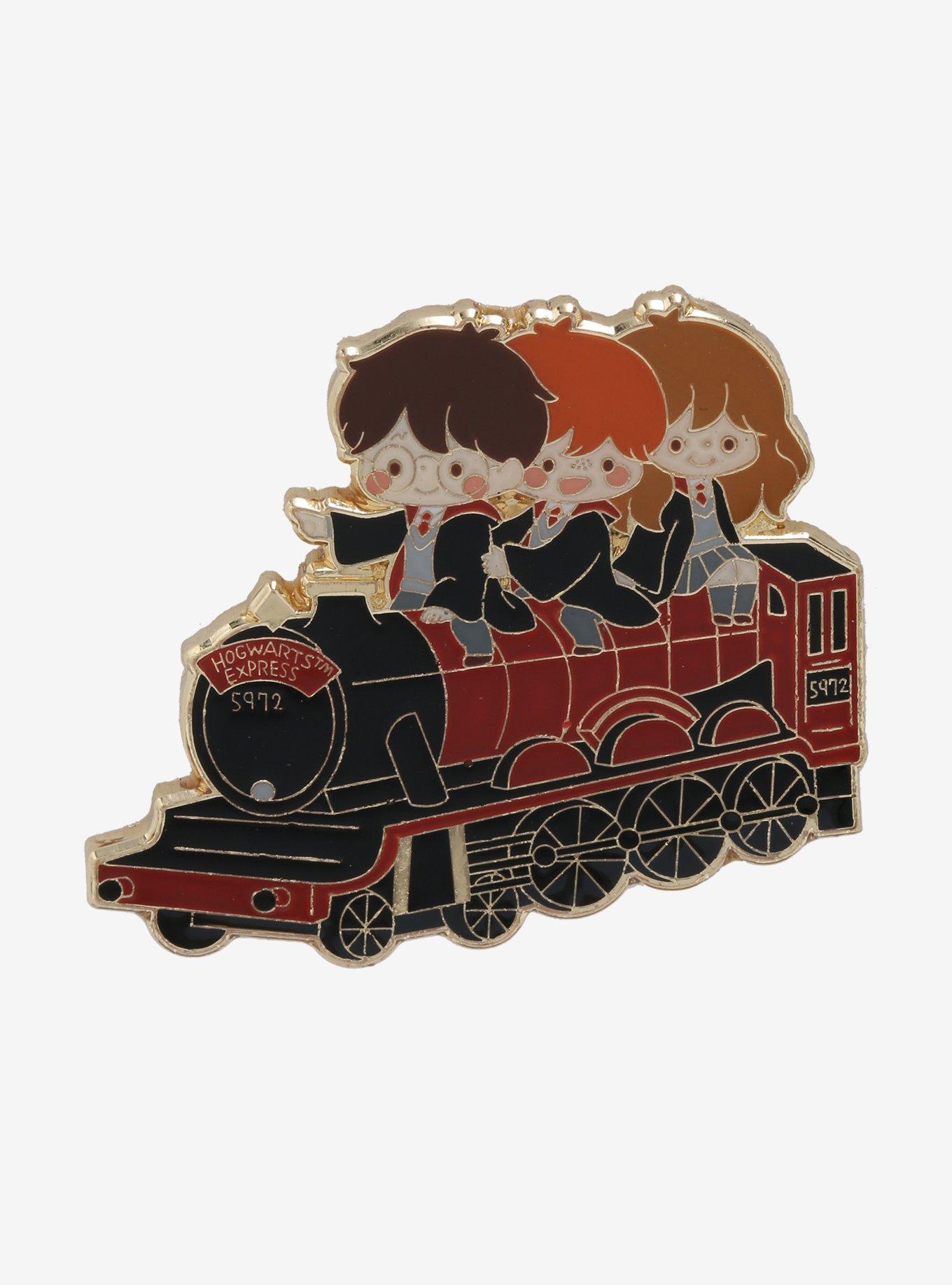 Loungefly Harry Potter Chibi Characters Hogwarts Express Enamel Pin - BoxLunch Exclusive , , hi-res