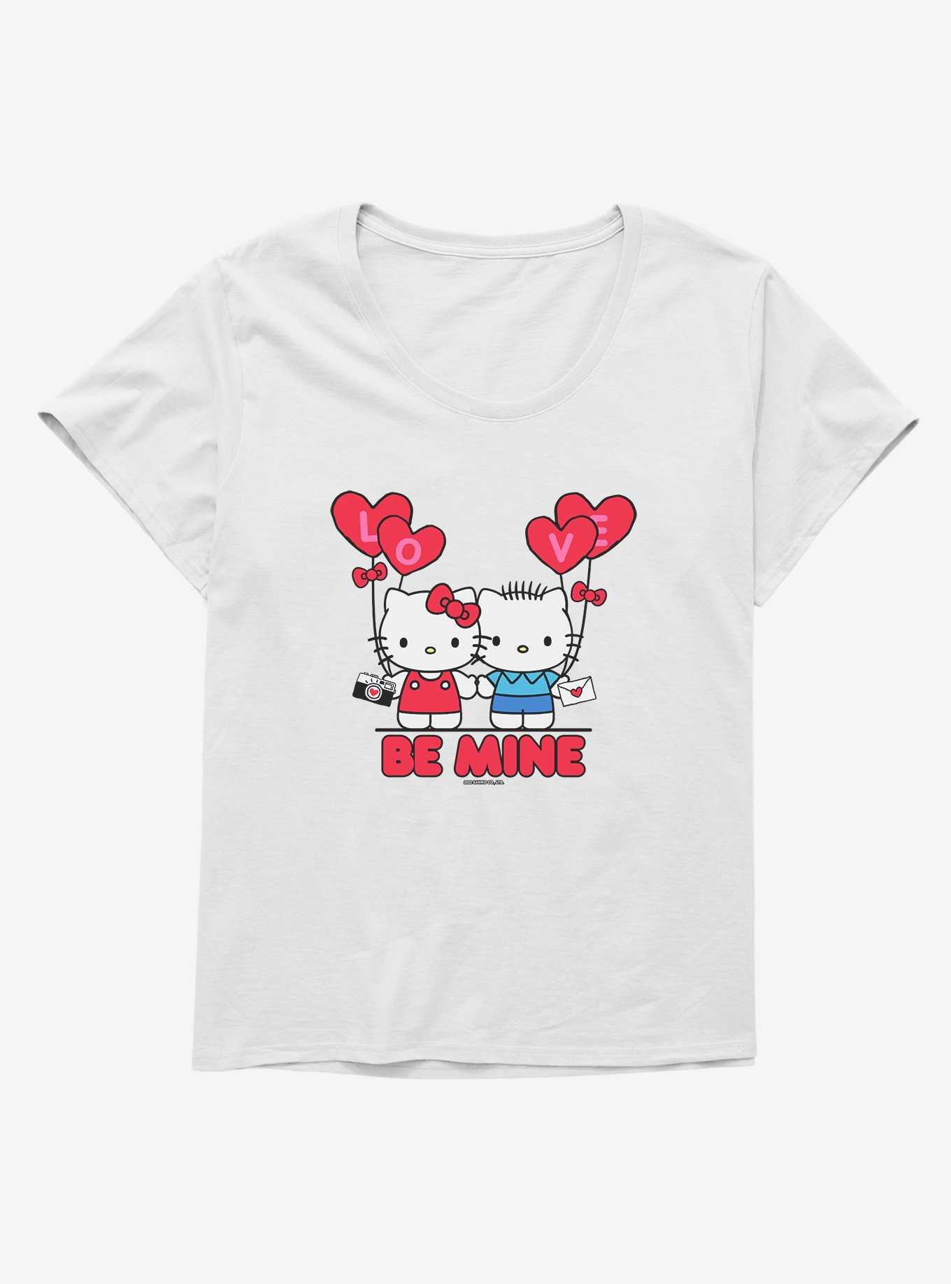 Hello Kitty & Dear Daniel Be Mine Girls T-Shirt Plus Size, , hi-res