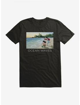 Studio Ghibli Ocean Waves T-Shirt, , hi-res
