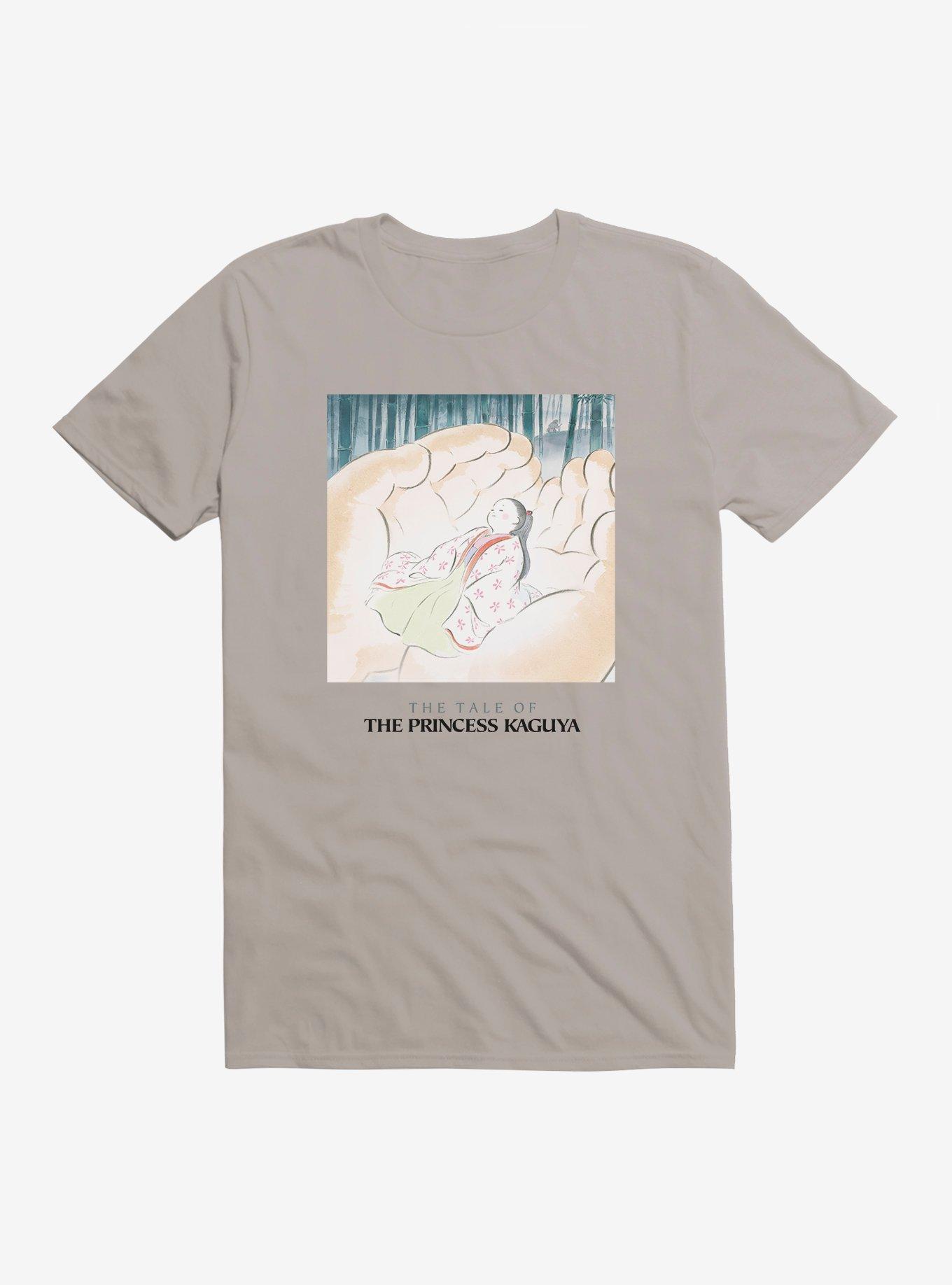 Studio Ghibli The Tale Of Princess Kaguya T-Shirt, LIGHT GREY, hi-res