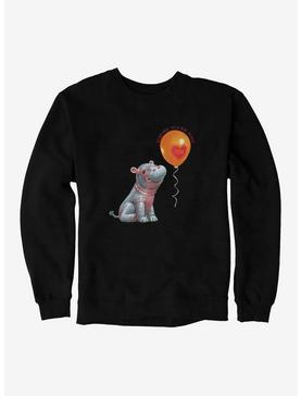 Fiona The Hippo Valentine's Day Heart Balloon Sweatshirt, , hi-res