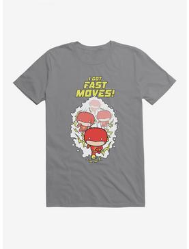 DC Comics Chibi The Flash Fast Moves T-Shirt, STORM GREY, hi-res