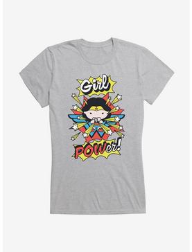 DC Comics Chibi Wonder Woman Girl Power Girls T-Shirt, HEATHER, hi-res