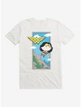 DC Comics Chibi Wonder Woman Flying Lasso T-Shirt, WHITE, hi-res