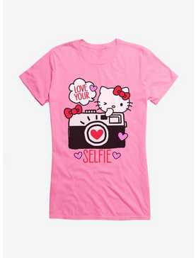 Hello Kitty Selfie Love Girls T-Shirt, , hi-res