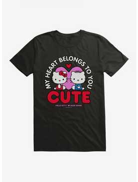 Hello Kitty Valentine's Day Heart Belongs To You T-Shirt, , hi-res