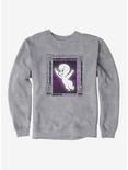 Casper The Friendly Ghost Virtual Raver Number One Sweatshirt, HEATHER GREY, hi-res