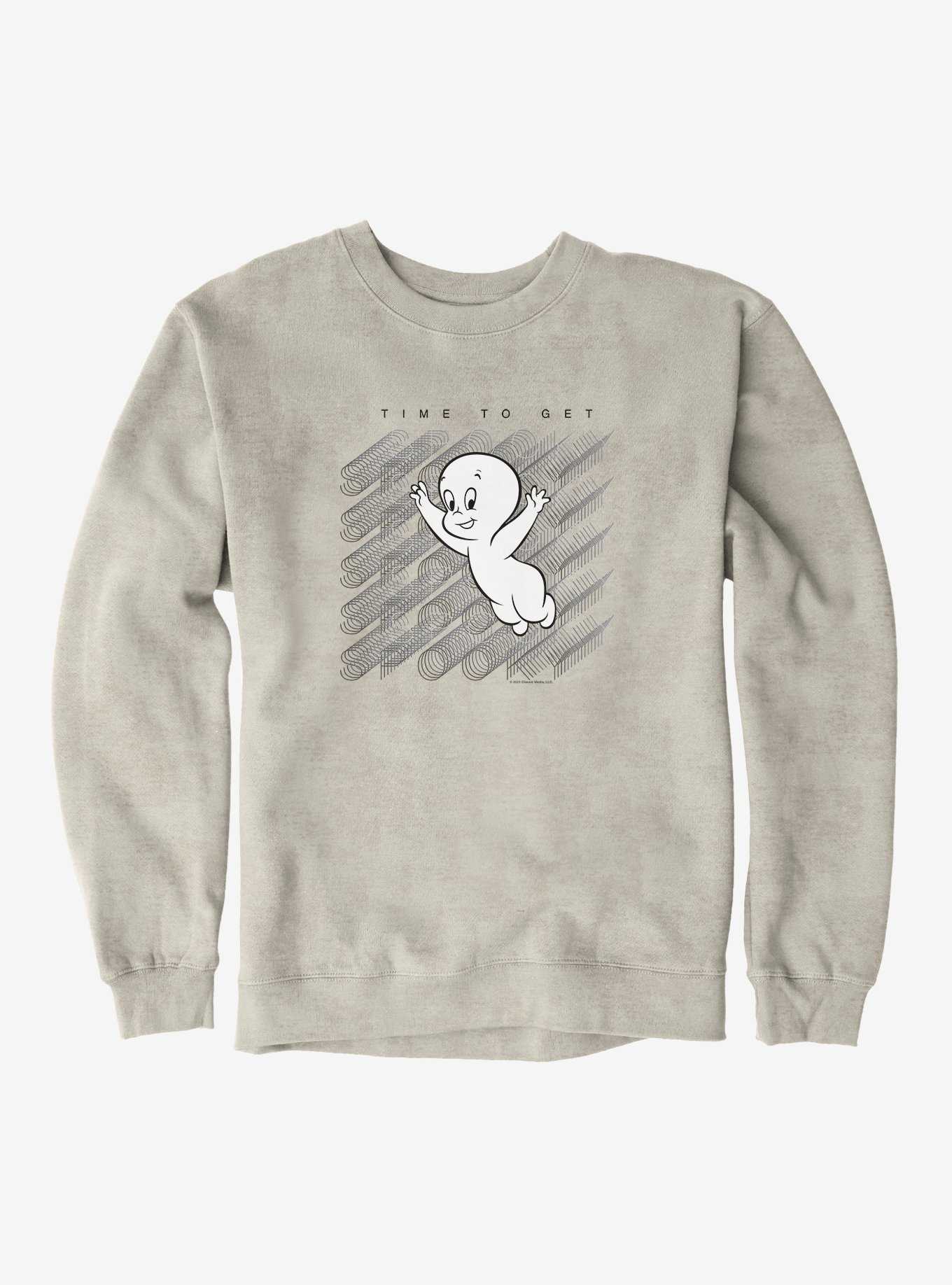 Casper The Friendly Ghost Virtual Raver Spooky Time Sweatshirt, , hi-res