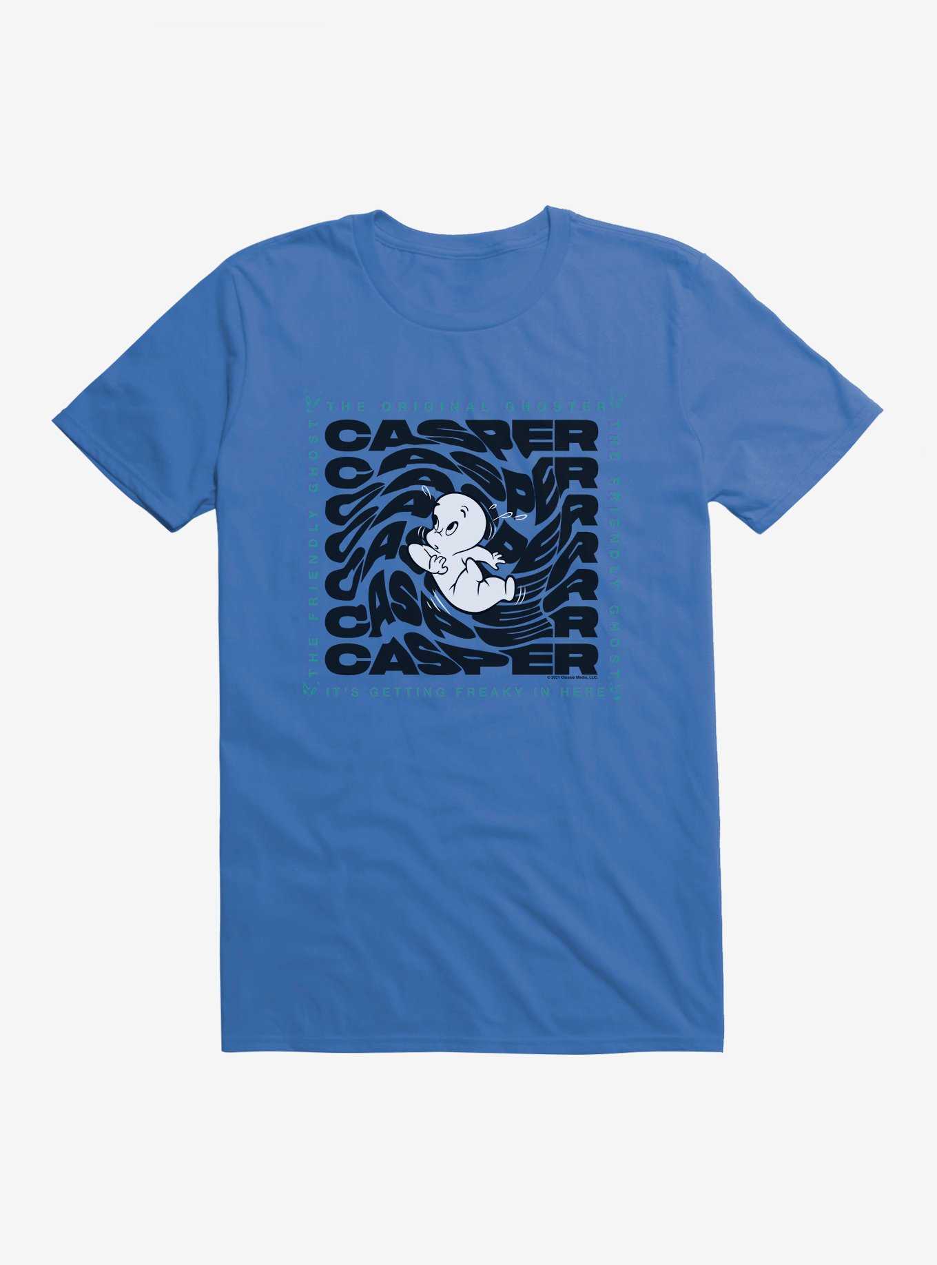 Casper The Friendly Ghost Virtual Raver Freaky Here T-Shirt, , hi-res