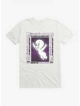 Casper The Friendly Ghost Virtual Raver Number One T-Shirt, WHITE, hi-res