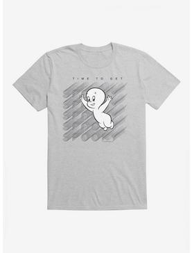 Casper The Friendly Ghost Virtual Raver Spooky Time T-Shirt, HEATHER GREY, hi-res