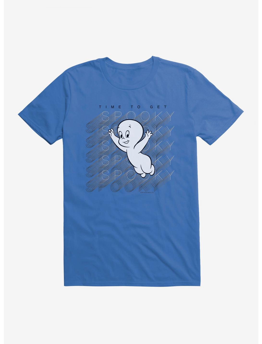Casper The Friendly Ghost Virtual Raver Spooky Time T-Shirt, ROYAL BLUE, hi-res